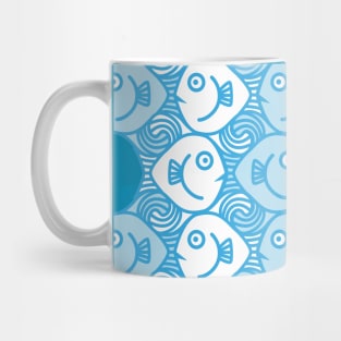 funny fish texture Mug